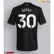 Moške Nogometnih dresov Manchester United Benjamin Sesko #30 Tretji 2025-26 Kratki rokavi